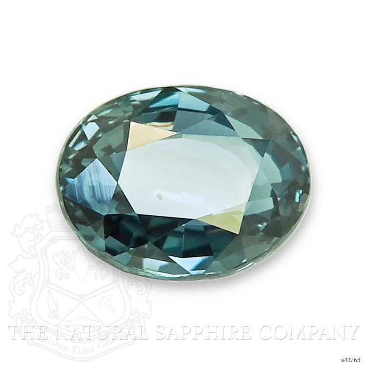 0.96 Ct. Greenish Blue Sapphire from Tanzania