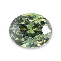 0.96 Ct. Yellowish Green Sapphire from Tanzania Video