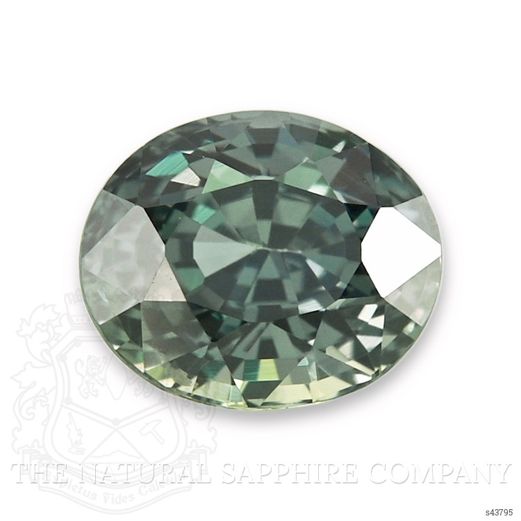 0.88 Ct. Bluish Green Sapphire from Tanzania