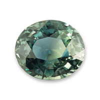 0.87 Ct. Bluish Green Sapphire from Tanzania Video