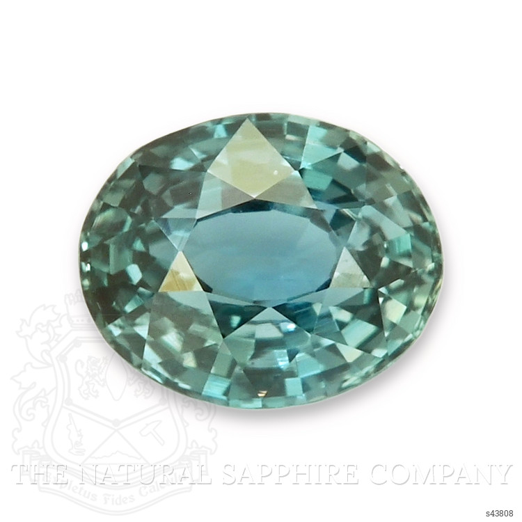 0.68 Ct. Bluish Green Sapphire from Tanzania