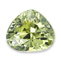 0.68 Ct. Yellowish Green Sapphire from Tanzania Video