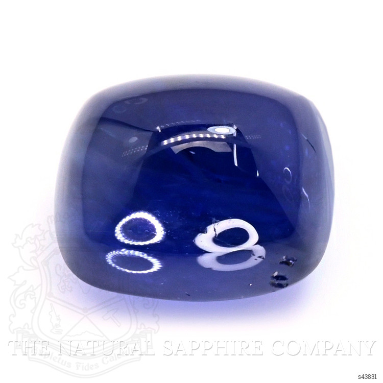 8.39 Ct. Blue Cabochon Sapphire from Ceylon (Sri Lanka)