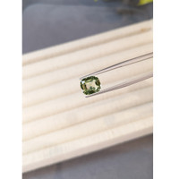 3.65 Ct. Green Sapphire from Madagascar Life Style