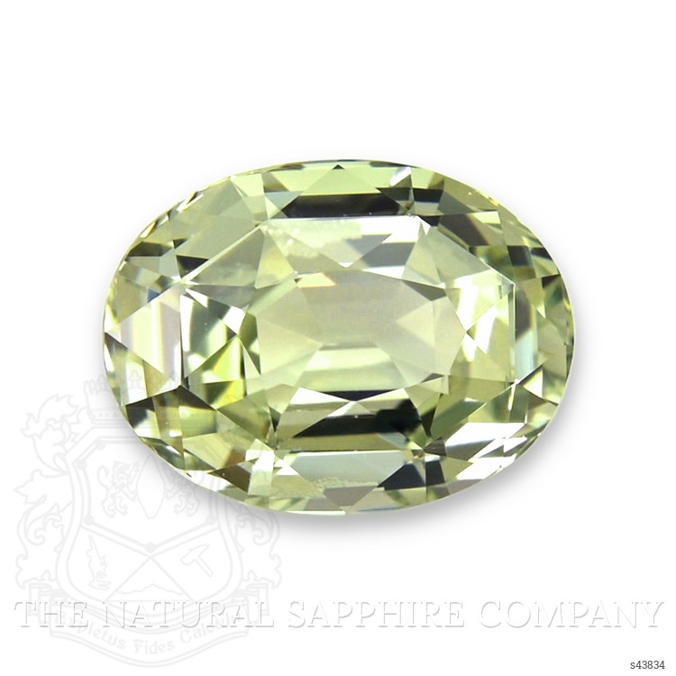3.10 Ct. Yellowish Green Sapphire from Madagascar