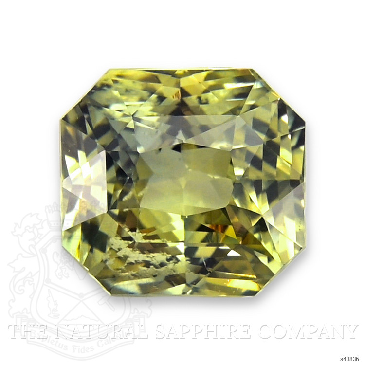 1.99 Ct. Yellowish Green Sapphire from Madagascar