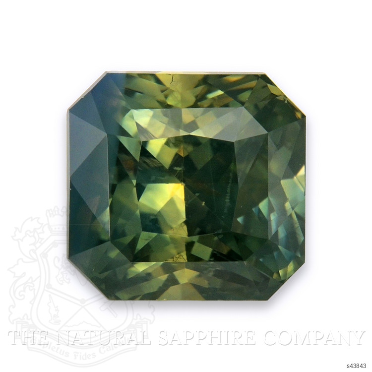 3.07 Ct. Yellowish Green Sapphire from Madagascar