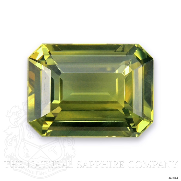 3.01 Ct. Yellowish Green Sapphire from Madagascar