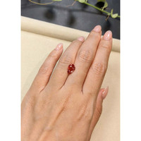 1.95 Ct. Padparadscha Sapphire from Ceylon (Sri Lanka) Life Style