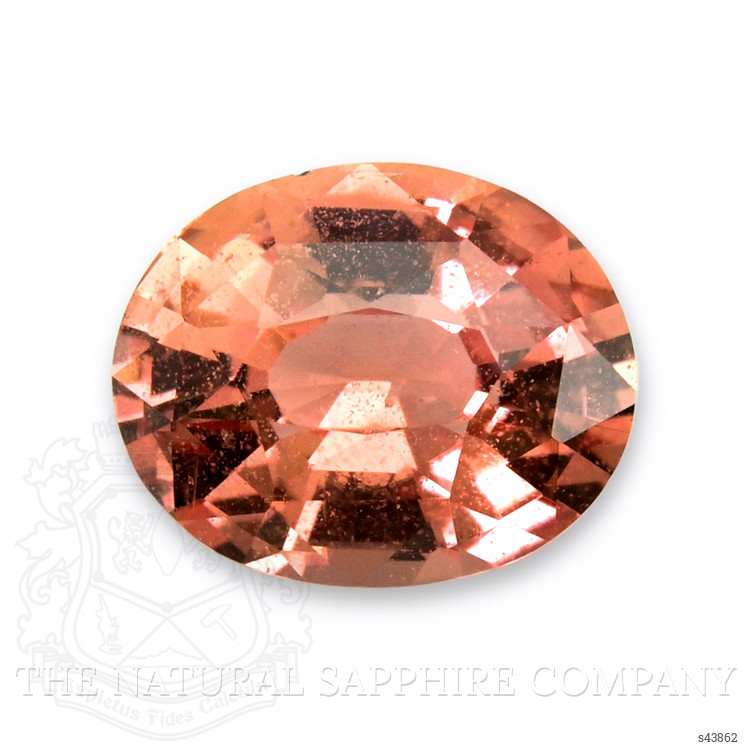 0.98 Ct. Padparadscha Sapphire from Ceylon (Sri Lanka)