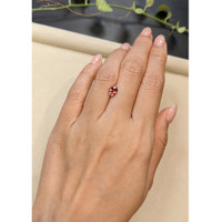 1.10 Ct. Reddish Pink Sapphire from Ceylon (Sri Lanka) Life Style