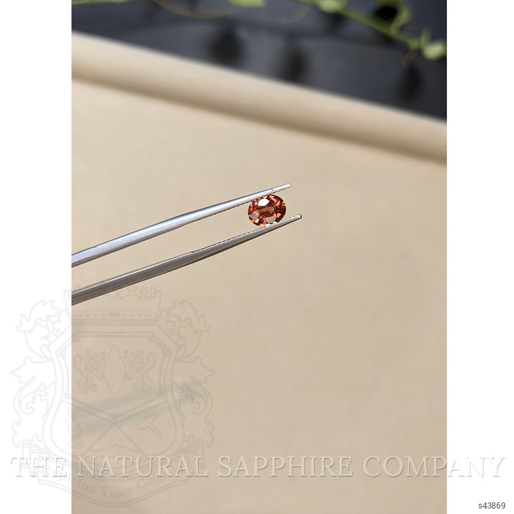 1.10 Ct. Reddish Pink Sapphire from Ceylon (Sri Lanka)