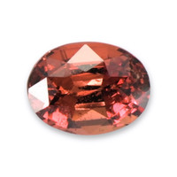 2.66 Ct. Reddish Orange Sapphire from Ceylon (Sri Lanka) Video