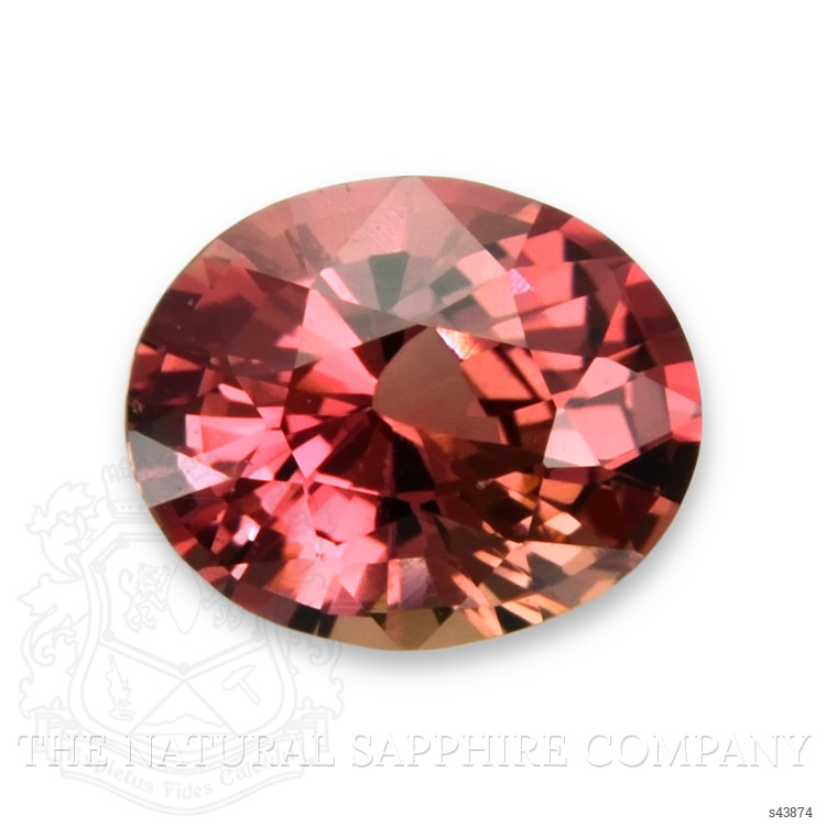1.02 Ct. Reddish Pink Sapphire from Ceylon (Sri Lanka)