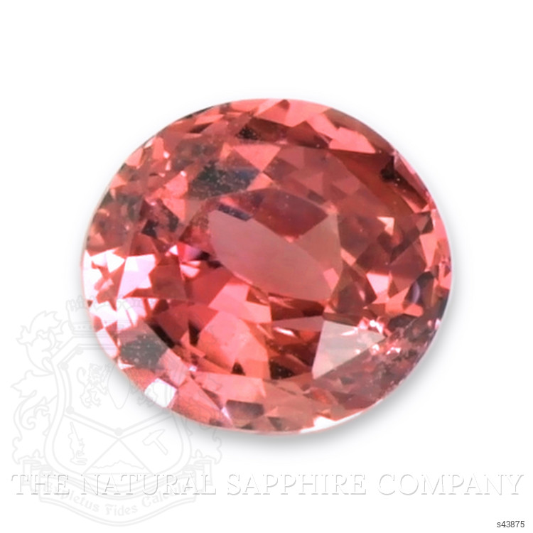 1.23 Ct. Reddish Pink Sapphire from Ceylon (Sri Lanka)
