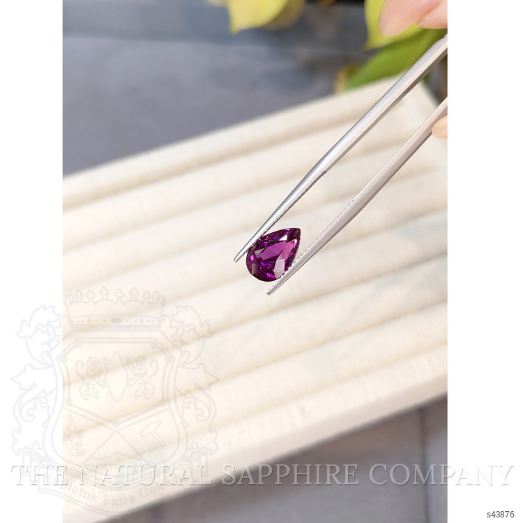 3.06 Ct. Purple Sapphire from Ceylon (Sri Lanka)