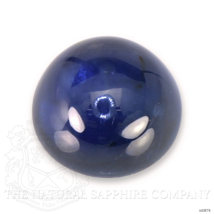 2.38 Ct. Blue Cabochon Sapphire from Ceylon (Sri Lanka)