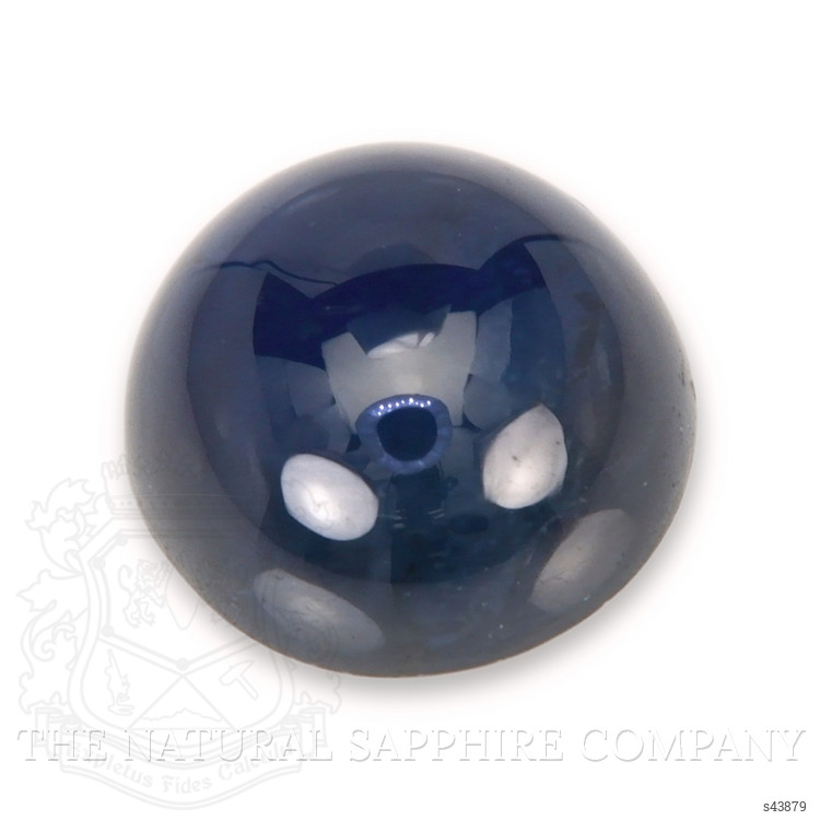 2.12 Ct. Blue Cabochon Sapphire from Ceylon (Sri Lanka)