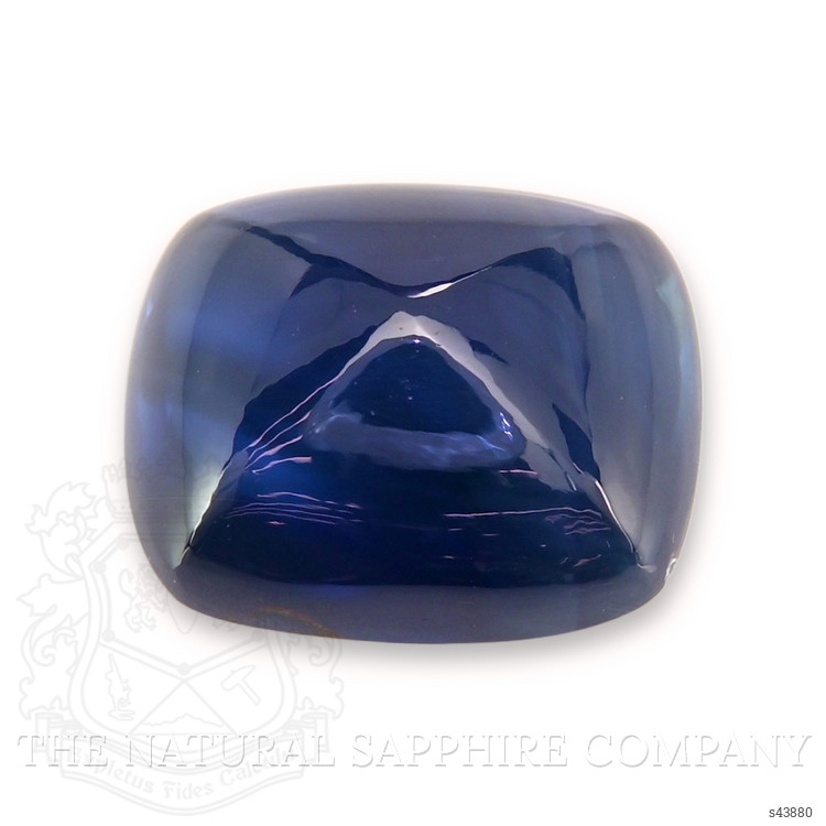 8.38 Ct. Blue Cabochon Sapphire from Ceylon (Sri Lanka)