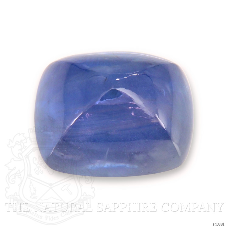 13.10 Ct. Blue Cabochon Sapphire from Ceylon (Sri Lanka)