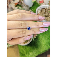 1.70 Ct. Blue Sapphire from Ceylon (Sri Lanka) Life Style