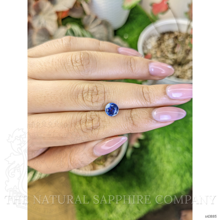 1.70 Ct. Blue Sapphire from Ceylon (Sri Lanka)