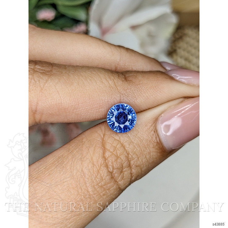 1.70 Ct. Blue Sapphire from Ceylon (Sri Lanka)