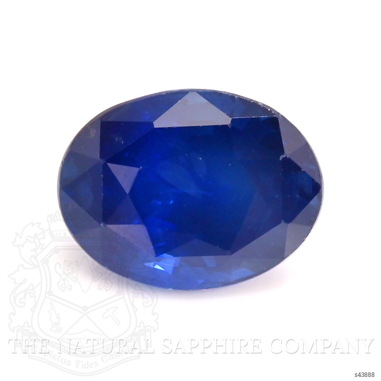 2.07 Ct. Blue Sapphire from Ceylon (Sri Lanka)