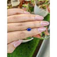 2.07 Ct. Blue Sapphire from Ceylon (Sri Lanka) Life Style