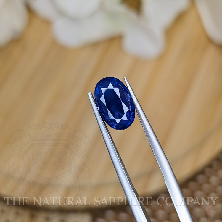 3.52 Ct. Blue Sapphire from Ceylon (Sri Lanka)