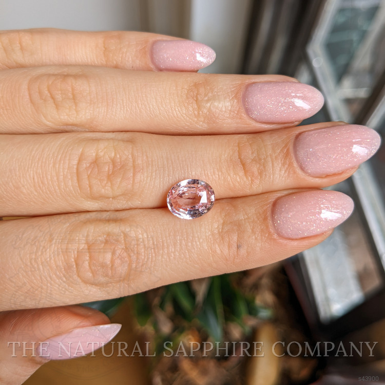 3.13 Ct. Pink Sapphire from Ceylon (Sri Lanka)