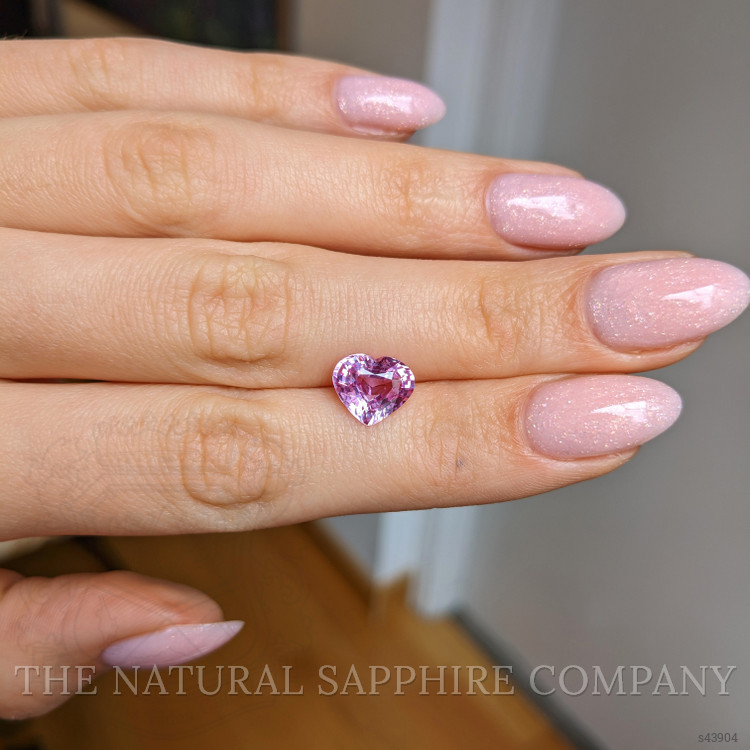 3.07 Ct. Pink Sapphire from Ceylon (Sri Lanka)
