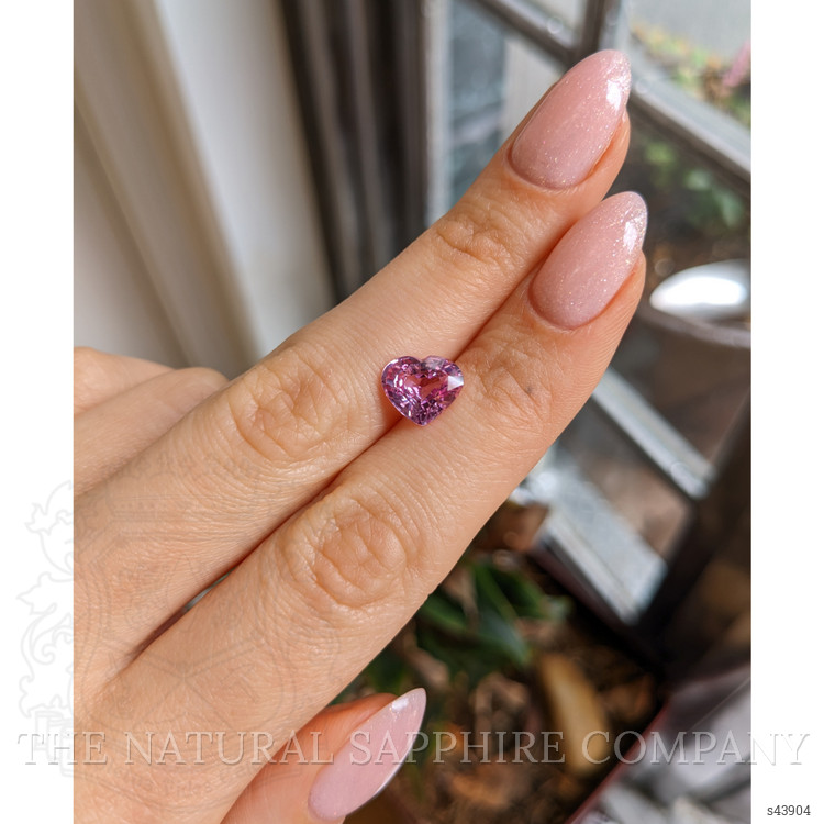 3.07 Ct. Pink Sapphire from Ceylon (Sri Lanka)