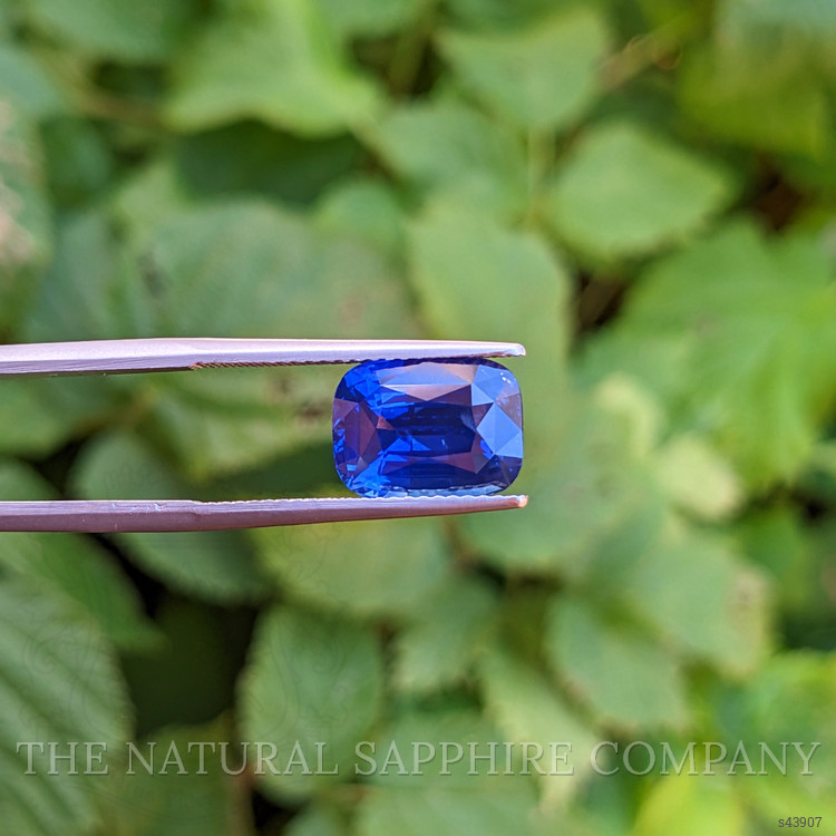 5.52 Ct. Blue Sapphire from Ceylon (Sri Lanka)