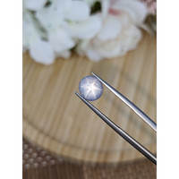 4.89 Ct. Greyish Blue Star Sapphire from Ceylon (Sri Lanka) Life Style