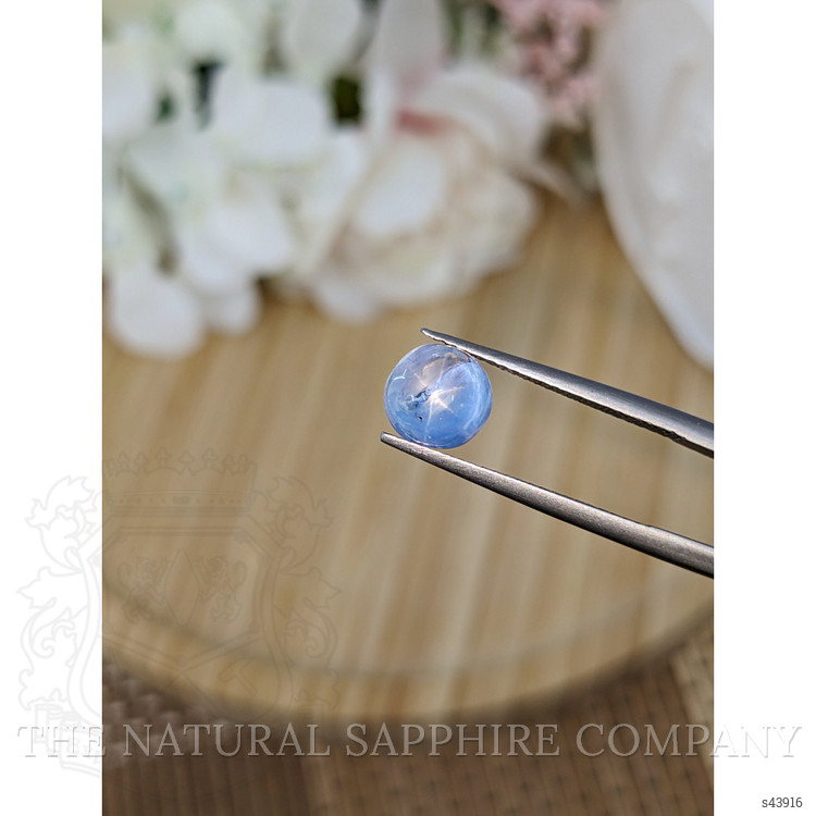 3.47 Ct. Blue Star Sapphire from Ceylon (Sri Lanka)