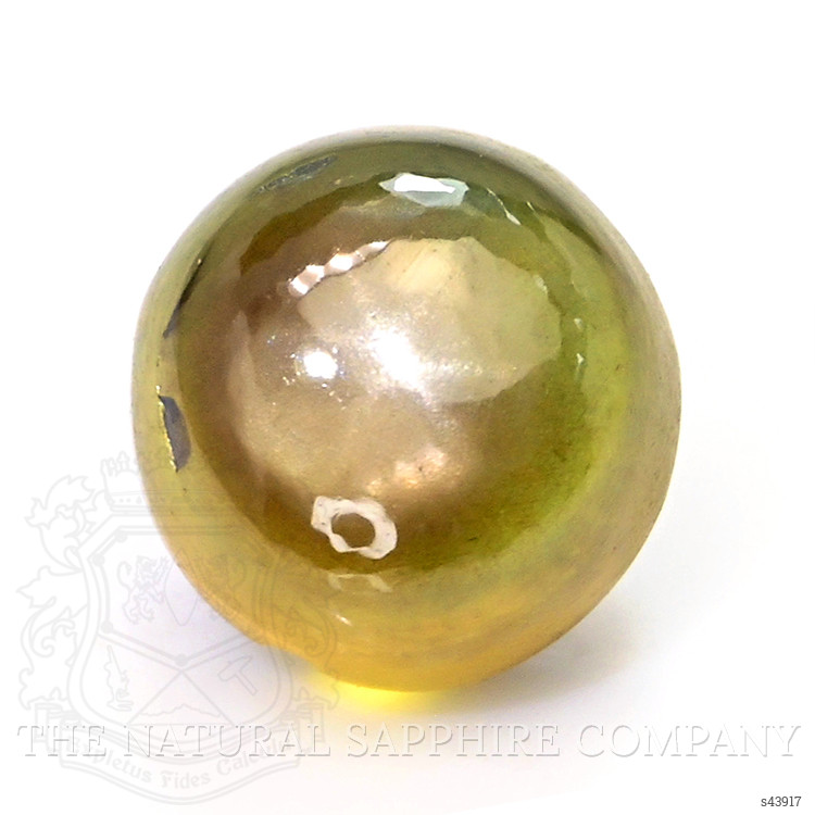 1.12 Ct. Greenish Brown Star Sapphire from Ceylon (Sri Lanka)