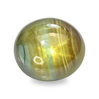 2.11 Ct. Greenish Brown Star Sapphire from Ceylon (Sri Lanka) Video