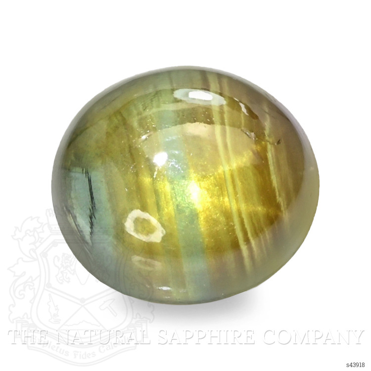 2.11 Ct. Greenish Brown Star Sapphire from Ceylon (Sri Lanka)