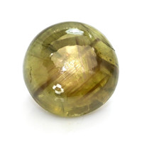 1.14 Ct. Greenish Brown Star Sapphire from Ceylon (Sri Lanka) Video