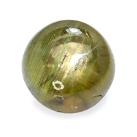1.33 Ct. Brownish Green Star Sapphire from Ceylon (Sri Lanka) Video