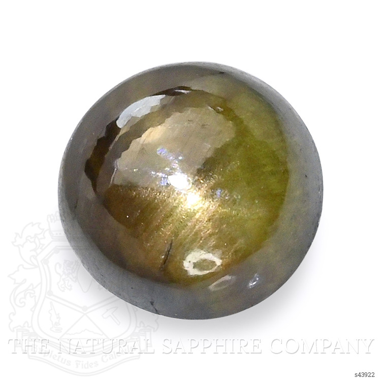 0.79 Ct. Greenish Brown Star Sapphire from Ceylon (Sri Lanka)