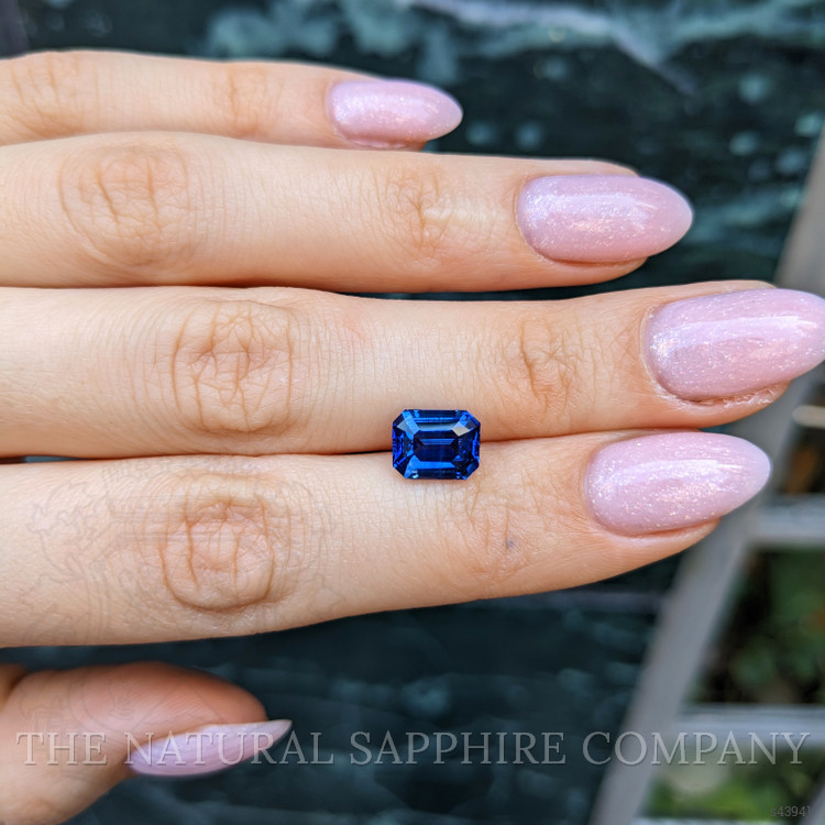 3.54 Ct. Blue Sapphire from Ceylon (Sri Lanka)