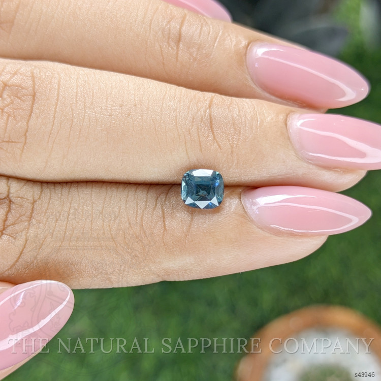 1.04 Ct. Greenish Blue Sapphire from Madagascar