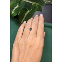 1.10 Ct. Bluish Green Sapphire from Montana Life Style