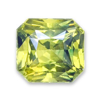 1.28 Ct. Yellowish Green Sapphire from Madagascar Video