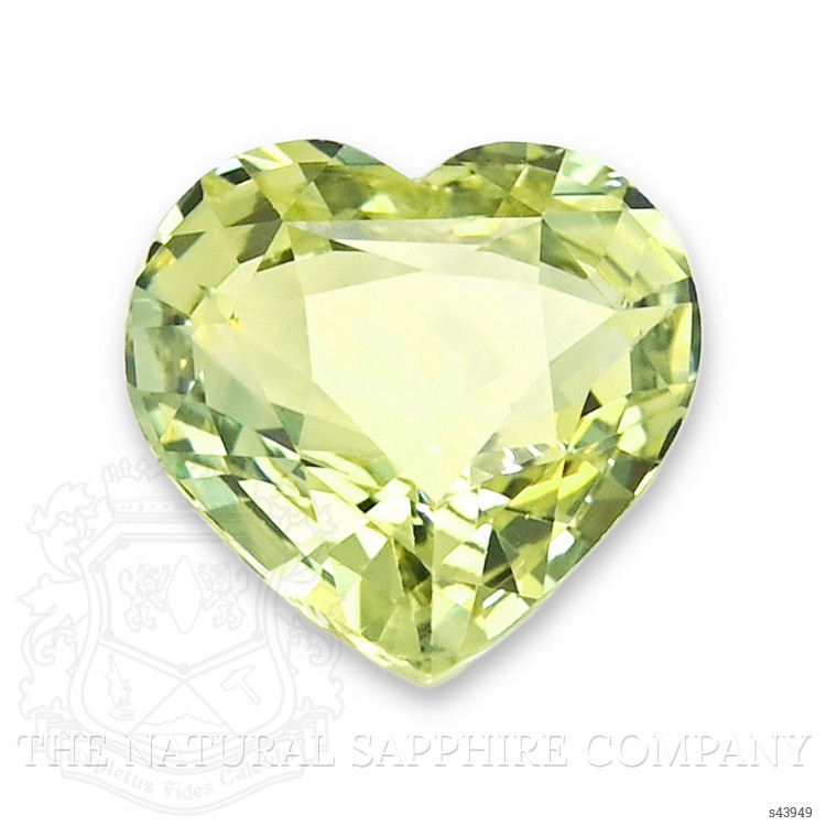 1.10 Ct. Yellowish Green Sapphire from Madagascar