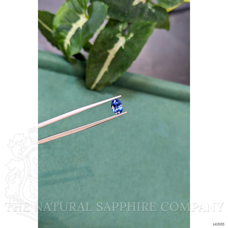 1.58 Ct. Blue Sapphire from Ceylon (Sri Lanka)