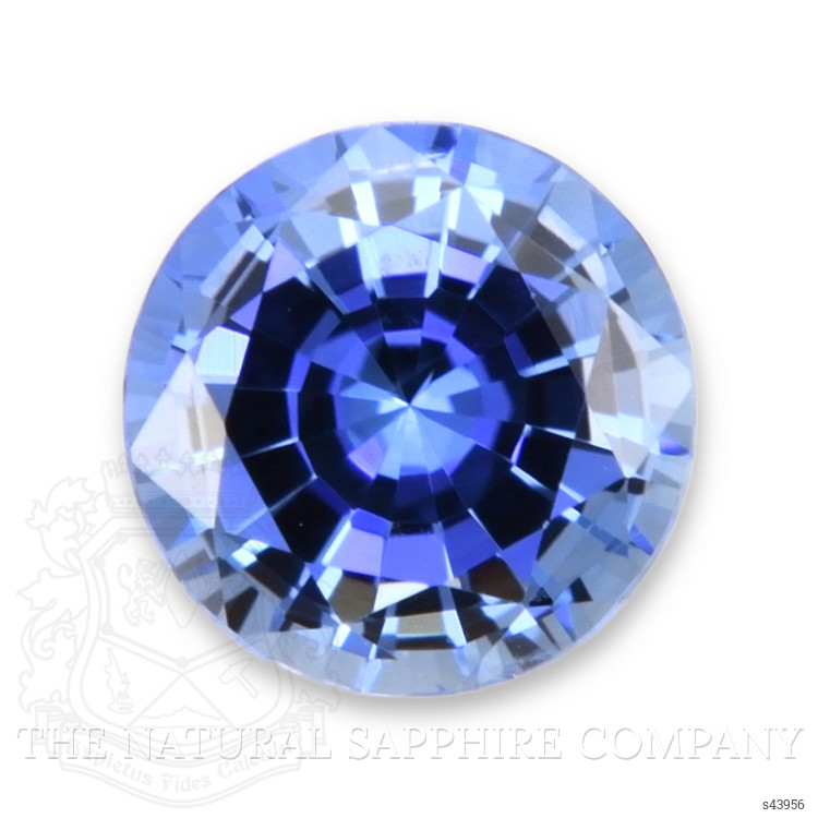 0.79 Ct. Blue Sapphire from Ceylon (Sri Lanka)