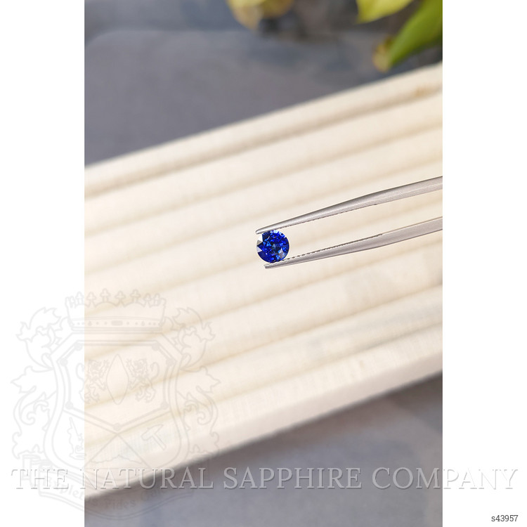 0.93 Ct. Blue Sapphire from Ceylon (Sri Lanka)